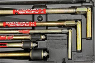 WATER-GATE 77080 WATER SHUT OFF TOOL SET OF 6 WITH CASE